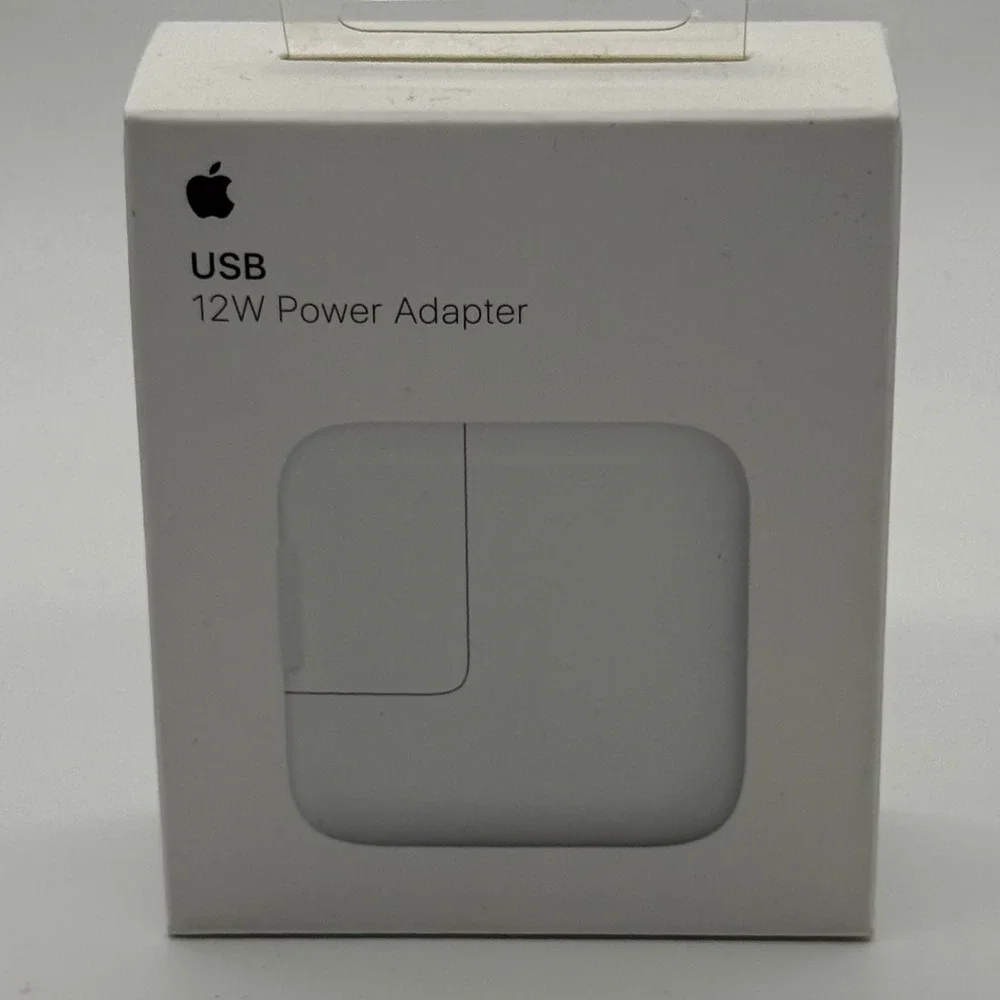 Apple‎ 12W USB Power Adapter MGN03AM/A White Wall Charger for iPad iPhone Watch